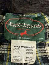 WAX-WORKS/コート/XS/コットン/BRW/オイルド_画像3