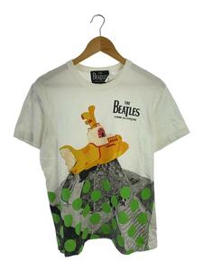 THE BEATLES COMME des GARCONS◆Tシャツ/L/コットン/WHT/vb-t003