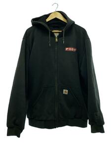 Carhartt◆ジップパーカー/L/コットン/GRY