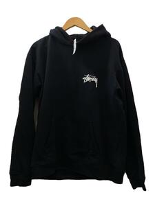 STUSSY◆Eric B. & Rakim Paid In Full Hoodie/L/コットン/BLK