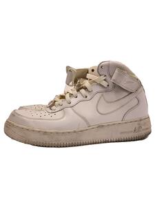 NIKE◆AIR FORCE 1 MID 07/ハイカットスニーカー/27.5cm/WHT/315123-111