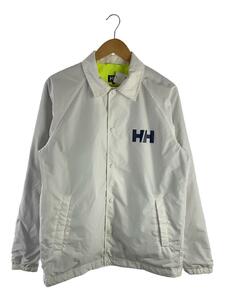 HELLY HANSEN◆ジャケット/XL/ポリエステル/WHT/HH11691/フロント汚れ有