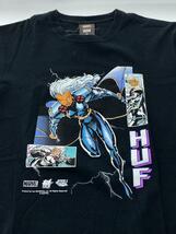 HUF◆Tシャツ/M/コットン/BLK_画像7