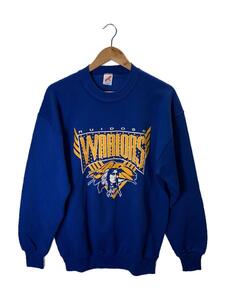 JERZEES◆90s/WARRIORS/スウェット/XL/コットン/BLU