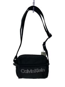 Calvin Klein◆ショルダーバッグ/ナイロン/BLK/K50K508169