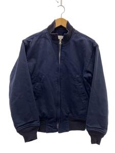 ALPHA INDUSTRIES◆ミリタリージャケット/36/コットン/NVY/55-J-096/USA製/使用感有