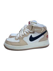 NIKE◆AIR FORCE 1 MID 07 LX_エア フォース 1 ミッド 07 LX/26cm/BEG