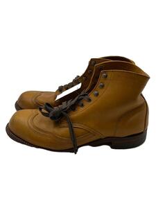 WOLVERINE◆1000 MILE BOOTS/レースアップブーツ/-/CML/レザー