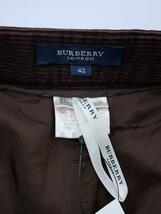 BURBERRY LONDON◆ボトム/42/コットン/BRW/無地_画像4