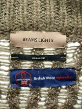 BEAMS Lights◆セーター(厚手)/4/ウール/BRW/51-15-0014-286_画像3