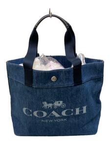 COACH◆トートバッグ/デニム/IDG/F67415