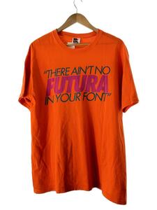 X-LARGE◆FUTURA_Tシャツ/L/コットン/ORN/プリント