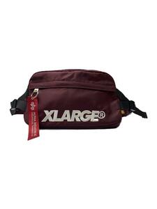 X-LARGE◆HIPBAG/ウエストバッグ/-/ボルドー