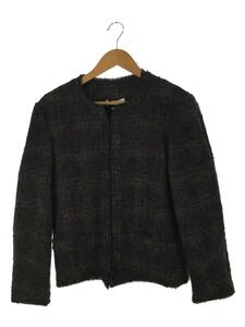 ISABEL MARANT ETOILE◆テーラードジャケット/34/ウール/GRY/チェック/VE0439-21A010E