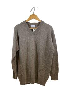 phlannel*Wool Yak V-neck Knit/ свитер ( толстый )/4/ шерсть /GRY/BBZ2022305A0004//