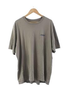 Supreme◆washed script ss top/XL/コットン/BEG/無地//