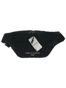 COMME des GARCONS HOMME◆ウエストバッグ/ナイロン/BLK//