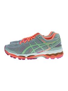 ASICS◆LADY GEL-KAYANO 22/ランニングシューズ/24.5cm/GRY/TJG737//