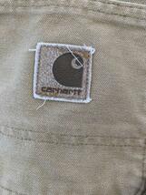 Carhartt◆ダックペインターハーフパンツ/ショーツ/ロゴパッチ/ショートパンツ/30/コットン/キャメル//_画像4