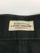 LEVI'S PREMIUM◆ストレートパンツ/29/ポリエステル/GRY/無地//_画像4