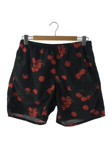 Supreme◆ショートパンツ/M/ナイロン/BLK/総柄/Nylon Water Short Black Cherry/19SS//