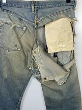 Levi’s◆リーバイス/ボトム/501ZXX/鉄製銅メッキリベット/オフセット/V/COMMER//_画像9