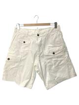 DSQUARED2◆ショートパンツ/46/コットン/WHT/無地/S71MU0515 S49572/ホワイト//_画像1