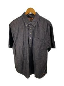BONCOURA* short sleeves shirt /38/ cotton /NVY//