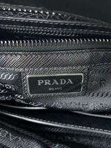 PRADA◆ショルダーバッグ/ナイロン/BLK/無地/2VG032//_画像5