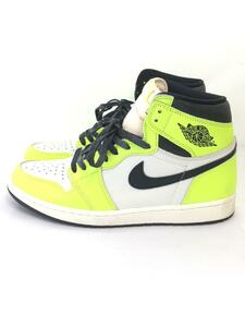 NIKE◆AIR JORDAN 1 RETRO HIGH OG_エアジョーダン 1 レトロ ハイ OG/28cm/YLW//