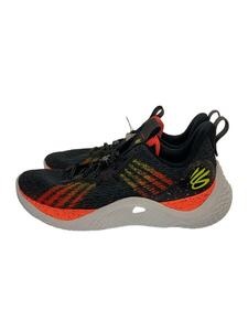 UNDER ARMOUR◆Curry Flow 10/Iron Sharpens Iron/28cm/BLK/3025620-001