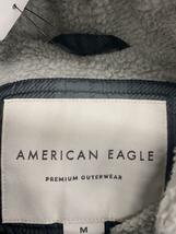 AMERICAN EAGLE◆ダウンジャケット/M/ポリエステル/GRN/チェック_画像3