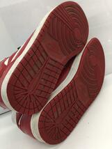 NIKE◆AIR JORDAN 1 MID/エアジョーダンミッド/レッド/554724-605/28.5cm/RED_画像4