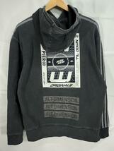 Alexander Wang◆BLEACH HOODIE/XS/コットン/BLK/CV5277_画像2