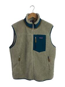 patagonia◆21AW/Classic Retro-X Vest/L/ポリエステル/BEG/無地/23048FA21