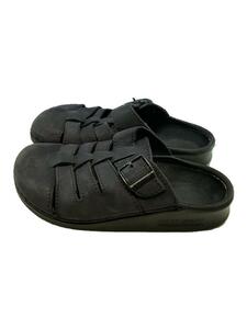 TATAMI BIRKENSTOCK◆サンダル/41/BLK/レザー/11977