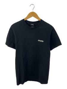 STUSSY◆Tシャツ/S/コットン/BLK