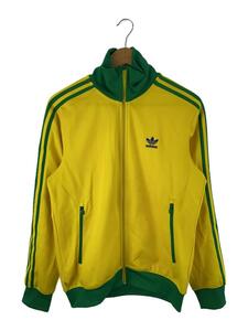 adidas◆ジャージ/XL/コットン/YLW/無地/HK7410/ネイションズ/ベッケンバウアー/状態考慮