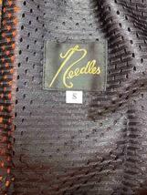 Needles◆ニードルズ/MR560/JEANS FACTORY別注/トラックパンツ/S/ポリエステル/オレンジ_画像3