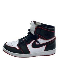 NIKE◆AIR JORDAN 1 RETRO HIGH OG/エアジョーダン1レトロハイ/ブラック/555088-062/