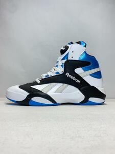 Reebok◆SHAQ ATTAQ/ハイカットスニーカー/28cm/WHT/GX3881