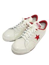 CONVERSE◆ローカットスニーカー/24.5cm/WHT/レザー_画像2