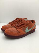 NIKE◆DUNK LOW PRO PREMIUM/29cm/オレンジ/スウェード_画像2