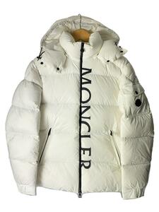 MONCLER◆20AW/モンクレール/MAURESダウンジャケット/サイズ：1/ナイロン/ホワイト/F20911B54410