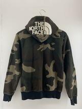 THE NORTH FACE◆ジップパーカー/XS/コットン/KHK/カモフラ/nt11957/Novelty Rearview Zip_画像2