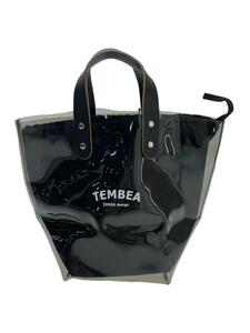 TEMBEA◆ハンドバッグ/PVC/BLK