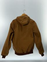 Carhartt◆DUCK ACTIVE JACKET THERMAL LINED/USA製/M/コットン/CML/J131-BRN_画像2
