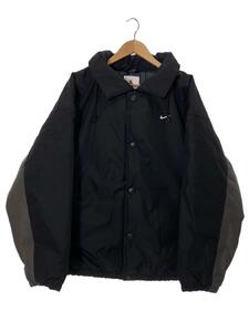 NIKE◆NIKE AS M NK SOLO SWSH PUFFER/ジャケット/XL/ナイロン/BLK/FB7853-010