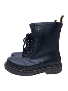 Dr.Martens◆レインブーツ/37/BLK/PVC