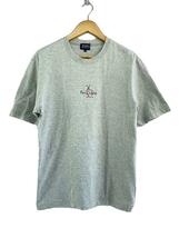 PEARLY GATES◆Tシャツ/4/コットン/GRY/無地/053-163406_画像1